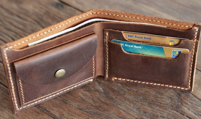 Mens-Distressed-Leather-Wallet-with-Coin-Pocket-By-JooJoobs-Interior-View-Filled